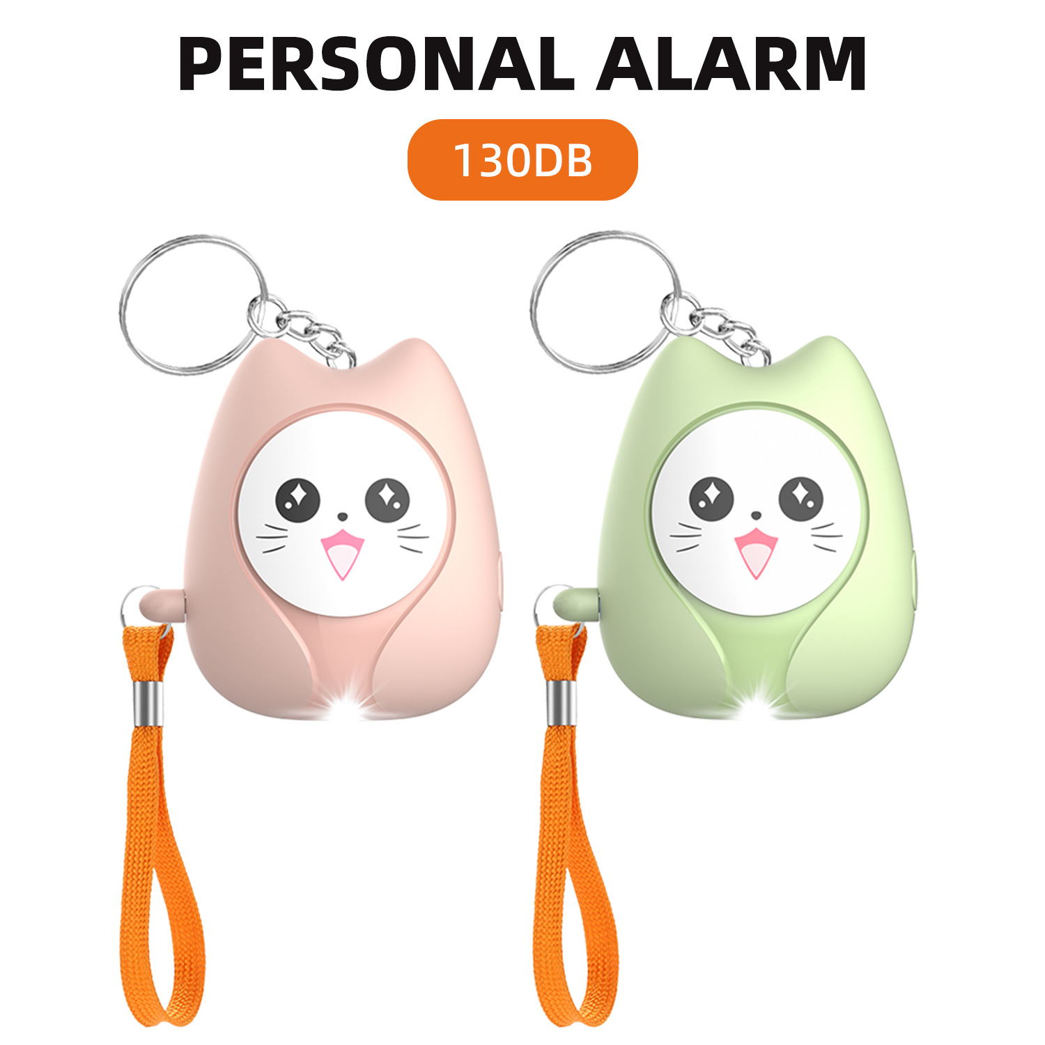 Personal Alarm Keychain - 2025 Baru Alarm Pribadi Pertahanan Diri