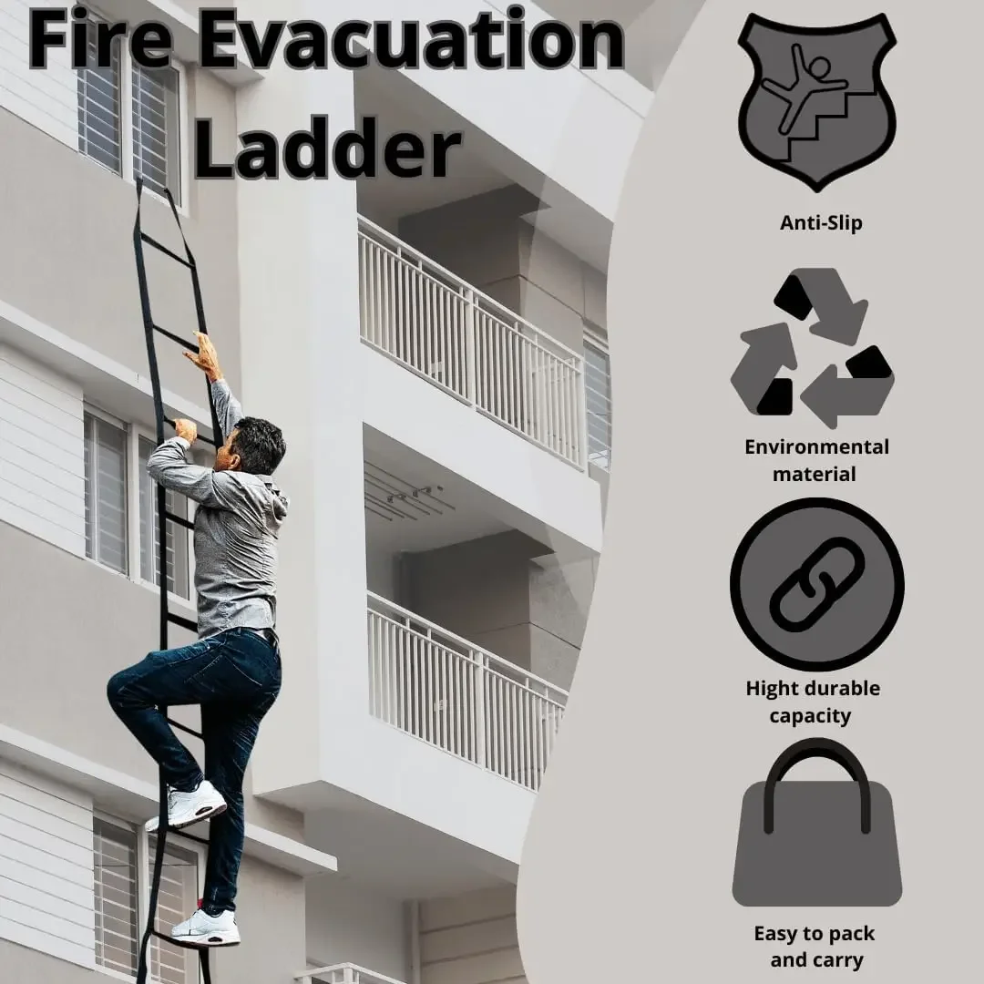 Tangga Darurat Anti Api yang D - Fire Escape Ladder ulasan dan harga