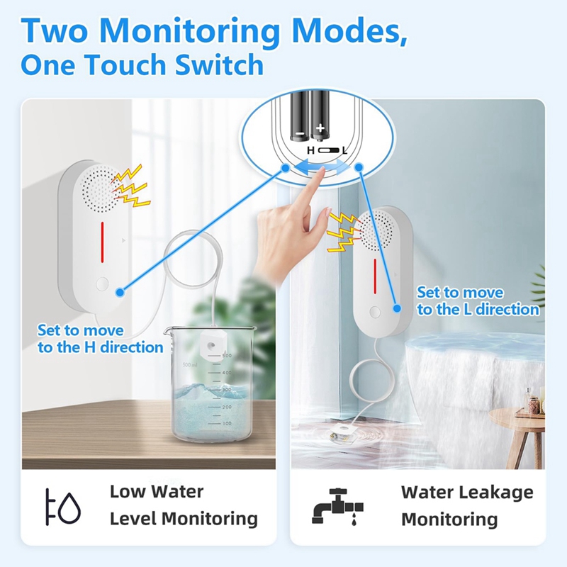 Alarm Detektor Air, Sensor Air - Water Alarm Sensor ulasan dan harga
