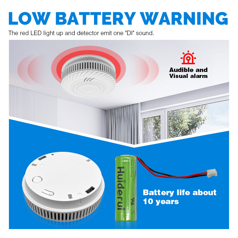 Alarm Asap Terhubung, Detektor - Smoke Detector Interconnected ulasan dan harga